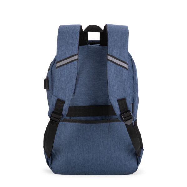 Mochila Poliéster 26L com Porta Notebook e Compartimento Térmico