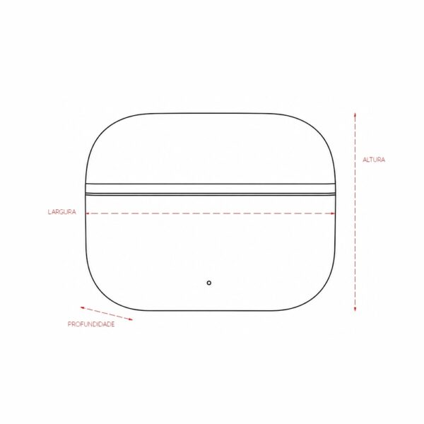 Fone de Ouvido Bluetooth TWS com Microfone e Estojo Carregador