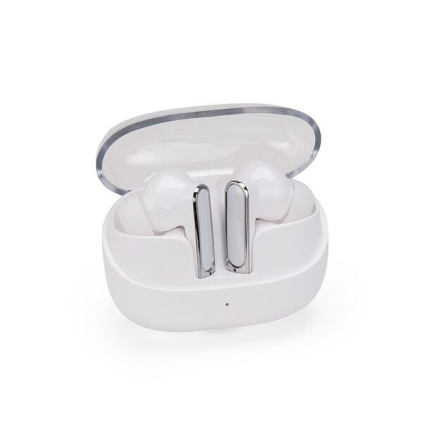 Fone de Ouvido Bluetooth TWS com Cordão e Estojo Carregador