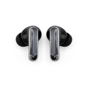 Fone de Ouvido Bluetooth TWS com Cordão e Estojo Carregador