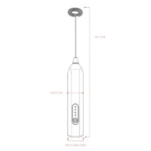 Misturador Elétrico Recarregável USB-C - Imagem 10