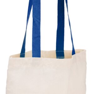 Sacola de Algodão com Alças Costuradas