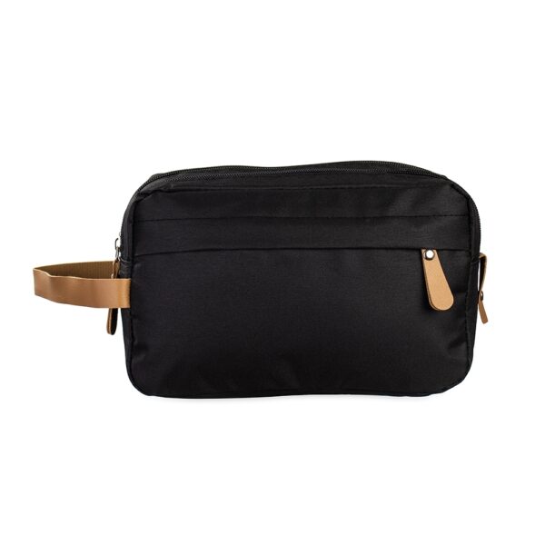 Nécessaire em Poliéster 300D com Múltiplos Bolsos