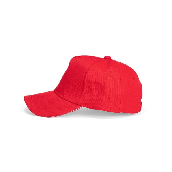 Boné Poliéster Aba Curva Velcro 16,5x27cm
