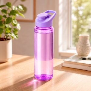Squeeze Plástico 850ml com Tampa Protetora