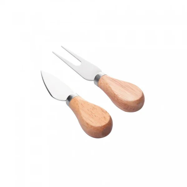 Conjunto 4 Peças para Queijo com Bandeja de Bambu e Tábua Ladrilho 17x25x2cm