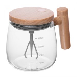 Caneca Mixer a Pilha 400ml Vidro Borossilicato
