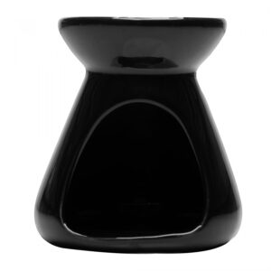 Difusor para Óleos Essenciais com Vela Preto Cerâmica - Imagem 3