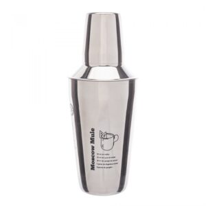 Coqueteleira de Aço Inox com Receitas 635ml - Imagem 5