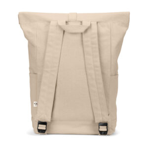 Mochila "roll top" em algodão reciclado e poliéster reciclado (380 g/m²) - Imagem 4