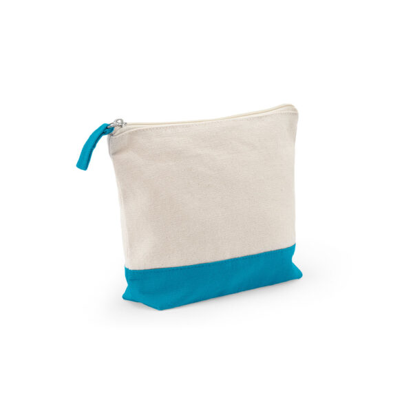 Necessaire 100% algodão (340 g/m²) bicolor - Brinde Corporativo Personalizado
