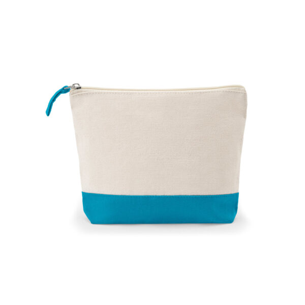 Necessaire 100% algodão (340 g/m²) bicolor - Brinde Corporativo Personalizado