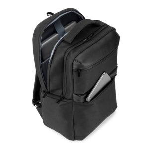 Mochila em twill reciclado resistente à água com dois bolsos frontais de grande dimensão (17.3") - Imagem 7