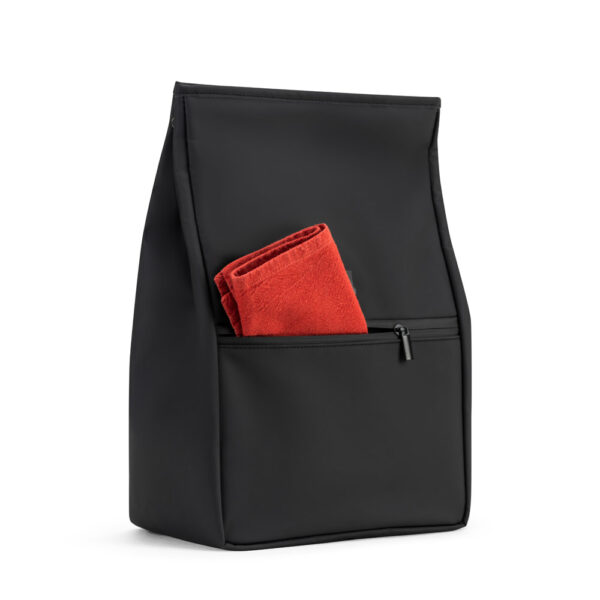 Bolsa térmica "roll top" em PU, com isolamento em PEVA (7L) - Brinde Corporativo Personalizado