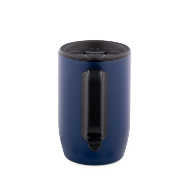 Caneca de viagem térmica em aço inox (400 mL) - Brinde Corporativo Personalizado