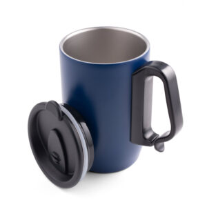 Caneca de viagem térmica em aço inox (400 mL) - Imagem 5
