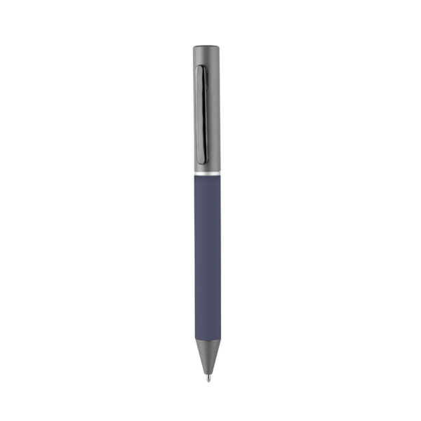 Kit escritório personalizado com caderno em PU e caneta metálica