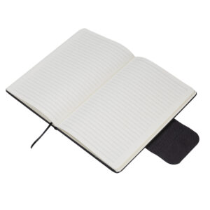 Kit escritório personalizado com caderno A5, garrafa térmica e caneta