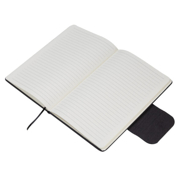 Kit escritório personalizado com caderno A5, garrafa térmica e caneta