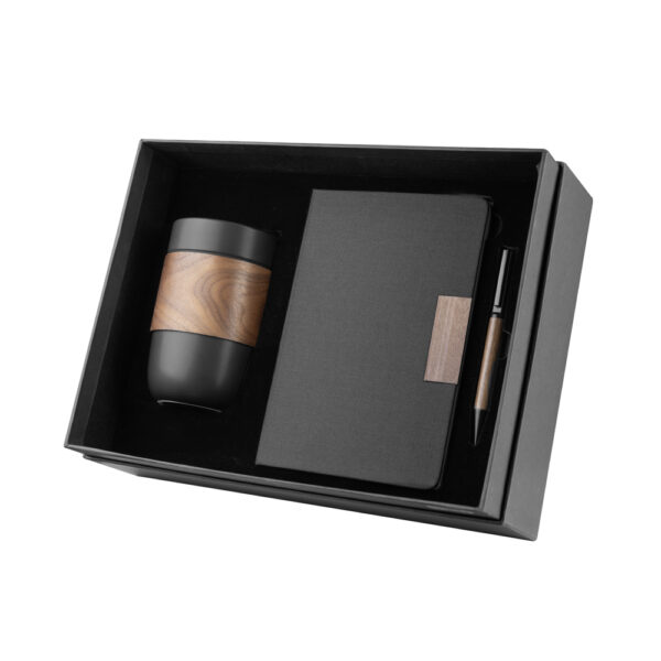 ASIA7667.jpg Kit escritório personalizado com caderno, copo de cerâmica e caneta em nogueira