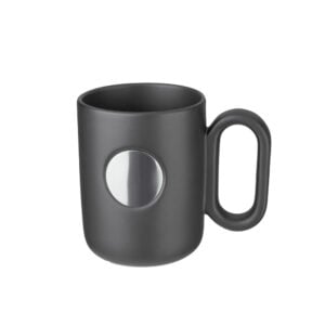 Kit escritório personalizado com caderno, caneca, caneta e chaveiro redondo
