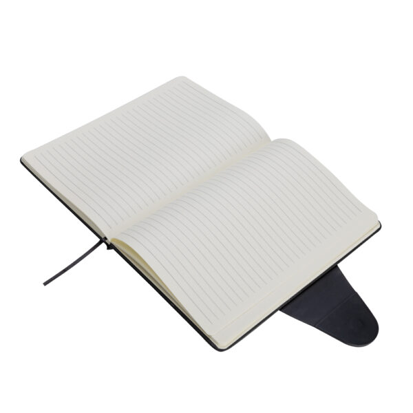 Kit escritório personalizado com caderno, caneca, caneta e chaveiro redondo