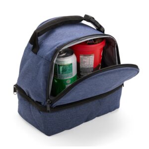 Bolsa Térmica Dupla 8L em Poliéster Personalizada 04036, foto 6