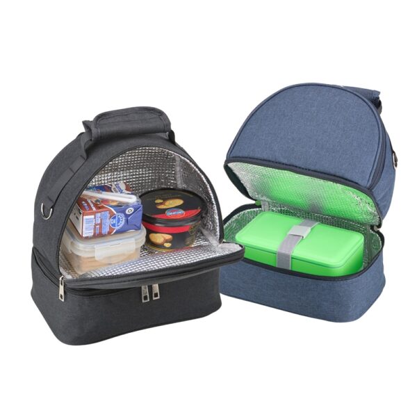 Bolsa Térmica Dupla 9L em Nylon Personalizada 18766, foto 2