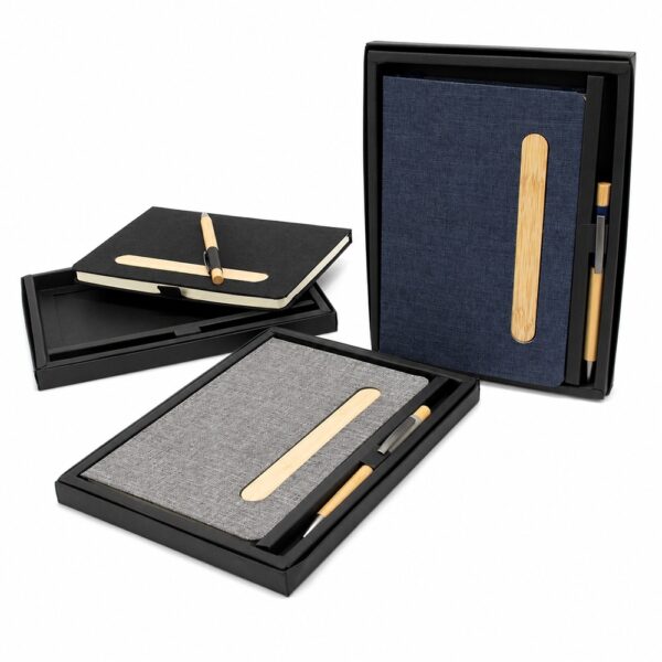 Kit Executivo 2 Peças em Bambu - Brinde Corporativo Personalizado
