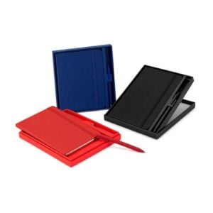 Kit executivo com caderneta em PU e caneta personalizado