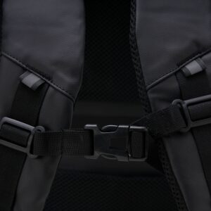Mochila Antifurto em Couro Sintético 20L com USB
