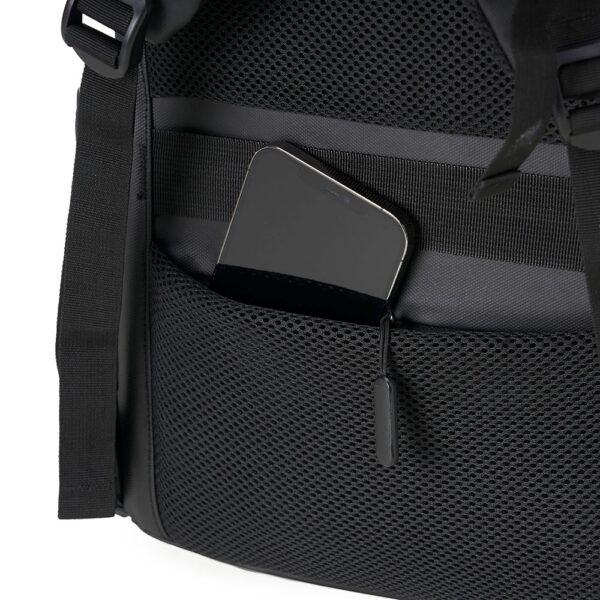 Mochila Antifurto em Couro Sintético 20L com USB