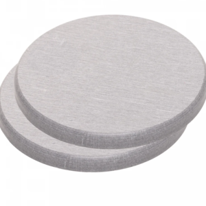 Conjunto 2 Porta Copos 10cm Cinza Pedra Diatomita
