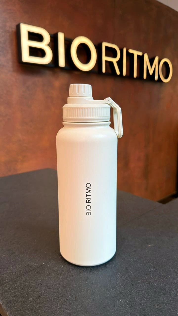 Garrafa personalizada Bio Ritmo branca