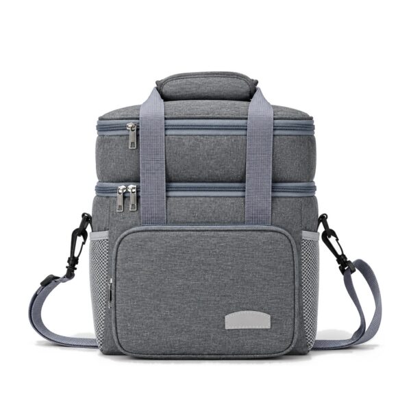 Bolsa Térmica 10L Personalizada 18957, cinza