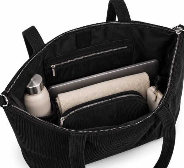 Bolsa Tote em Veludo Cotelê Personalizada SC472