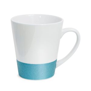 Caneca Cônica com Base Glitter Personalizada CA0330, azul (10133)