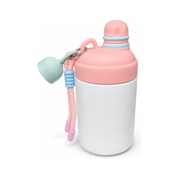 Garrafa Térmica Kawaii 500ml Personalizada GA0501, rosa (13065)