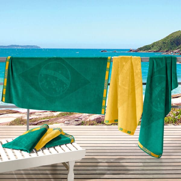 Toalha de Praia Plage Bandeira 440g/m² - Brinde Corporativo Personalizado