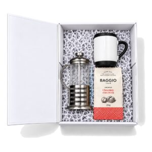 Kit Prensa Francesa com Café Moído Personalizado KT114