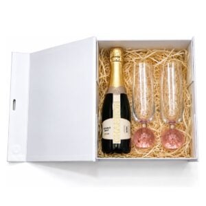 Kit Espumante com Taças Bubble Personalizado KT102MINI
