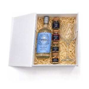 Kit Gin Zero Álcool Personalizado KT100ZERO, caixa aberta
