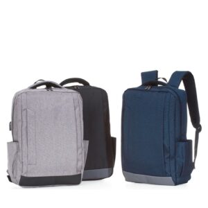 Mochila de Nylon 21L com Entrada USB