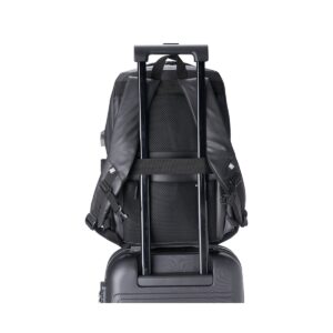 Mochila Antifurto em Couro Sintético 20L com USB