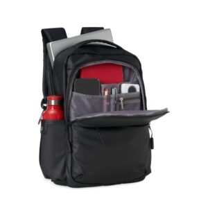 Mochila Antifurto em Couro Sintético 20L com USB