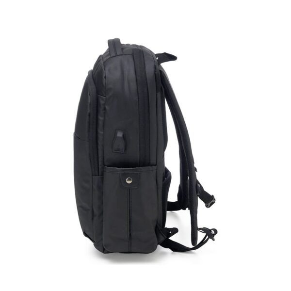 Mochila Antifurto em Couro Sintético 20L com USB