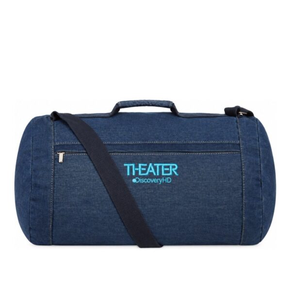 Mala Esportiva em Jeans Personalizada MV223