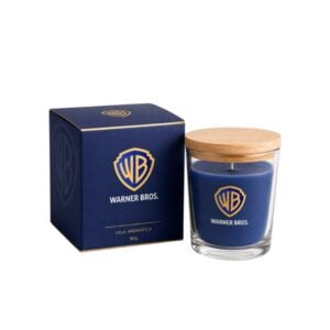 Vela artesanal personalizada VL101 com caixa personalizada