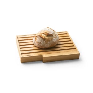Tábua para pão em bambu com faca personalizada 94321 - Enova Brindes Personalizados