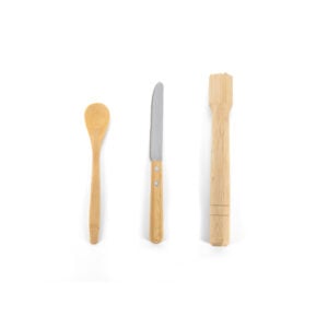 Kit caipirinha 5 peças em bambu personalizado 94435 - Enova Brindes Personalizados